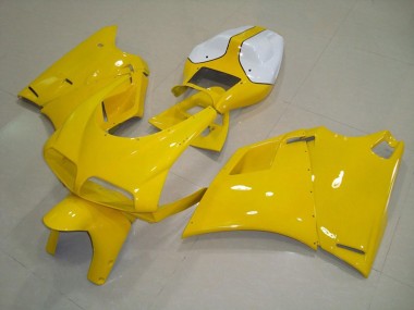 1993-2005 Giallo Lucido Ducati 996 748 916 998 Carene Moto Fabbrica
