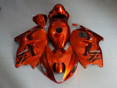 1997-2007 Arancione Brillante & Vibrante Suzuki GSXR 1300 Carene Moto Fabbrica