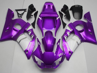 1998-2002 Viola & Bianco Yamaha R6 Carene Moto Fabbrica