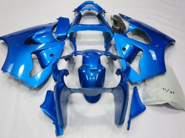 2000-2002 Blu Vibrante Kawasaki ZX6R Carene Moto Fabbrica