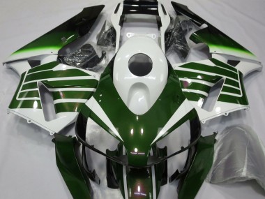 2003-2004 Bianco Lucido & Verde Sfumato Honda CBR600RR Carene Moto Fabbrica