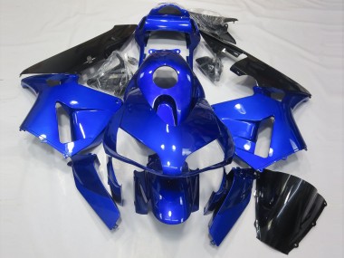 2003-2004 Blu Lucido & Nero Honda CBR600RR Carene Moto Fabbrica