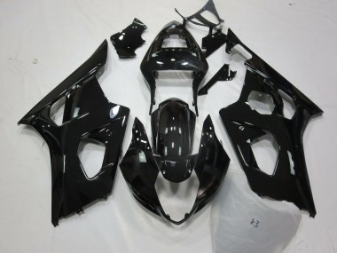 2003-2004 Nero Lucido Suzuki GSXR 1000 Carene Moto Fabbrica