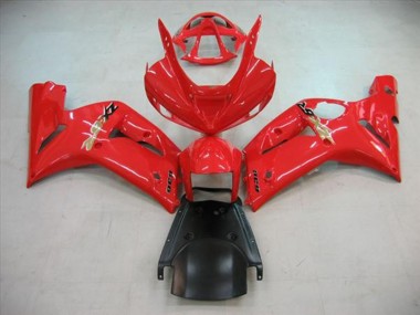 2003-2004 Rosso Lucido Kawasaki ZX6R Carene Moto Fabbrica