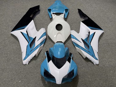 2004-2005 Bianco Azzurro & Nero Lucido Honda CBR1000RR Carene Moto Fabbrica