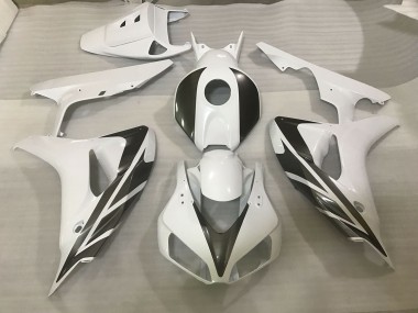 2006-2007 Bianco Lucido Honda CBR1000RR Carene Moto Fabbrica
