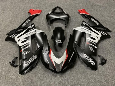 2007-2008 Opaco Personalizzato Kawasaki ZX6R Carene Moto Fabbrica