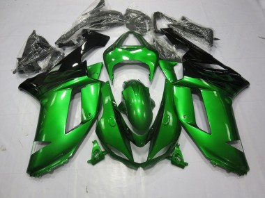 2007-2008 Verde Speciale Kawasaki ZX6R Carene Moto Fabbrica
