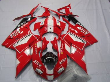 2007-2014 Alice & Marlboro Ducati 848 1098 1198 Carene Moto Fabbrica