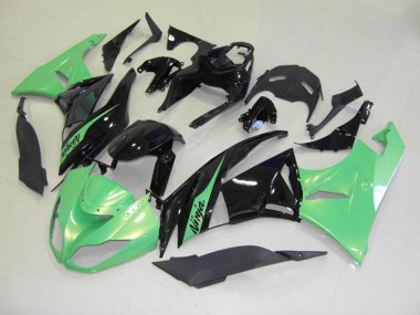 2009-2012 Verde Speciale Kawasaki ZX6R Carene Moto Fabbrica