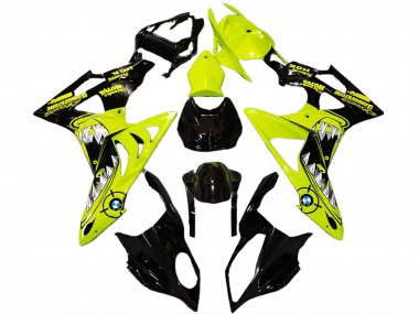 2009-2014 Alien Blu & Bianco BMW S1000RR Carene Moto Fabbrica