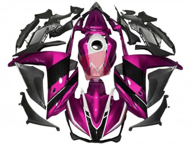 2015-2018 Rosa In Bianco & Nero Yamaha R3 Carene Moto Fabbrica
