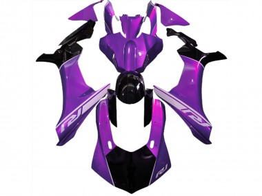 2015-2019 Mood Viola & Nero Yamaha R1 Carene Moto Fabbrica