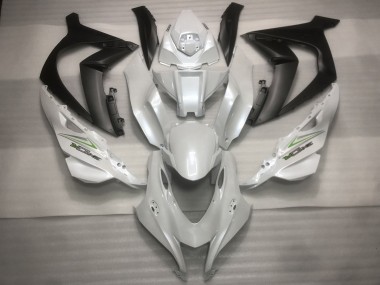 2016-2019 Bianco Perla & Verde Kawasaki ZX10R Carene Moto Fabbrica
