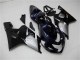 Carena Moto Suzuki GSXR 600/750 2004-2005 - Nero Lucido Argento Blu
