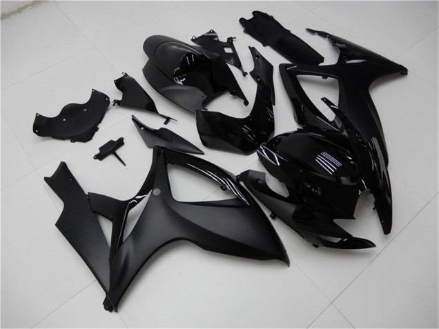 Carena Moto Suzuki GSXR 600/750 2006-2007 - Nero Opaco Nero Lucido