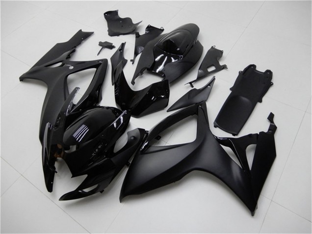 Carena Moto Suzuki GSXR 600/750 2006-2007 - Nero Opaco Nero Lucido