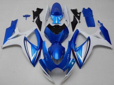 Carena Moto Suzuki GSXR 600/750 2006-2007 - Bianco Blu Fabbrica
