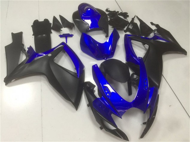 Carena Moto Suzuki GSXR 600/750 2006-2007 - Blu Nero Opaco