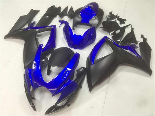 Carena Moto Suzuki GSXR 600/750 2006-2007 - Blu Nero Opaco