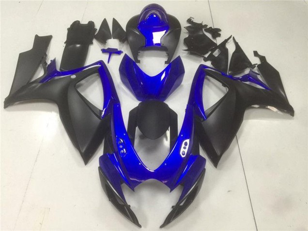 Carena Moto Suzuki GSXR 600/750 2006-2007 - Blu Nero Opaco