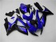 Carena Moto Suzuki GSXR 600/750 2006-2007 - Blu Nero Lucido