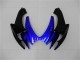 Carena Moto Suzuki GSXR 600/750 2006-2007 - Blu Nero Lucido