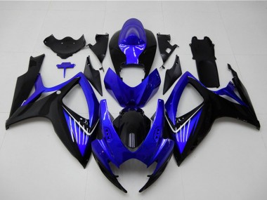 Carena Moto Suzuki GSXR 600/750 2006-2007 - Blu Nero Lucido Fabbrica