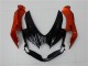 Carena Moto Suzuki GSXR 600/750 2008-2010 - Arancia Grigio Nero Lucido