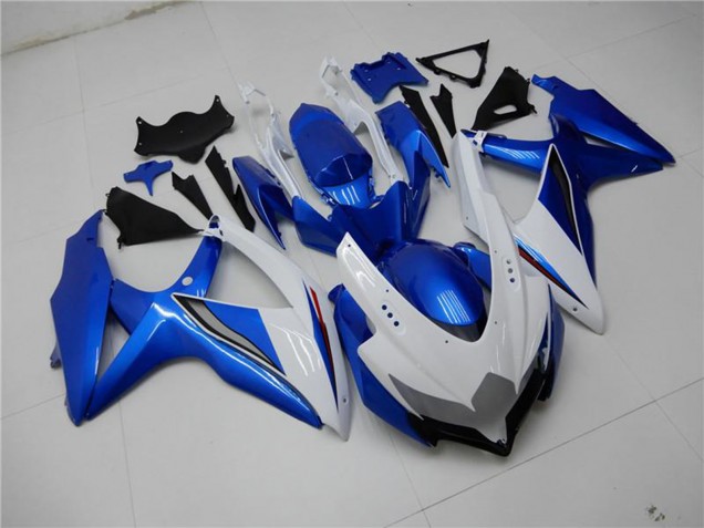 Carena Moto Suzuki GSXR 600/750 2008-2010 - Bianco Blu