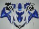 Carena Moto Suzuki GSXR 600/750 2008-2010 - Bianco Blu