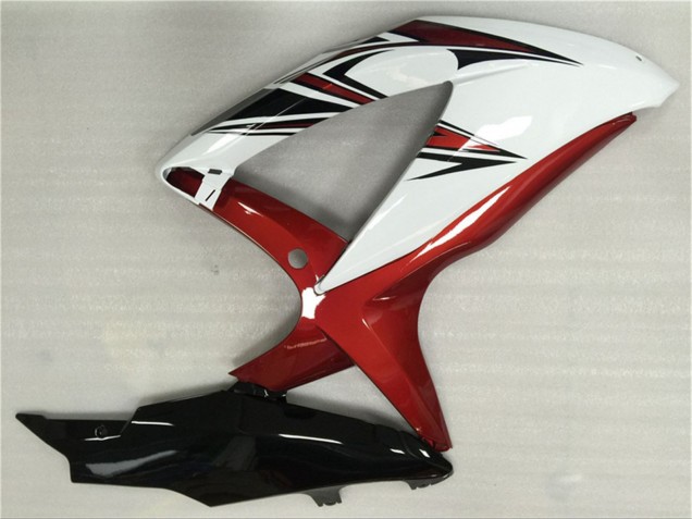 Carena Moto Suzuki GSXR 600/750 2008-2010 - Bianco Rosso Nero Lucido
