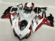 Carena Moto Suzuki GSXR 600/750 2008-2010 - Bianco Rosso Nero Lucido