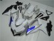 Carena Moto Suzuki GSXR 600/750 2008-2010 - Argento Bianco Blu Nero