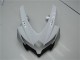 Carena Moto Suzuki GSXR 600/750 2008-2010 - Argento Bianco Blu Nero