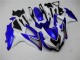 Carena Moto Suzuki GSXR 600/750 2008-2010 - Bianco Blu Nero Rosso Linea