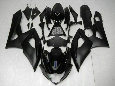 Kit Carena Moto ABS Suzuki GSXR 1000 2005-2006 - Nero Lucido Nero Opaco Fabbrica