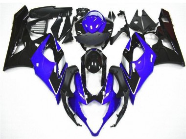 Kit Carena Moto Suzuki GSXR 1000 2005-2006 - Blu Nero Fabbrica