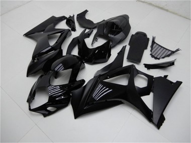 Carena Moto Suzuki GSXR 1000 2007-2008 - Nero Lucido Nero Opaco No Decal Fabbrica