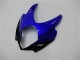 Carena Moto Suzuki GSXR 1000 2007-2008 - Bianco Blu Nero No Decal