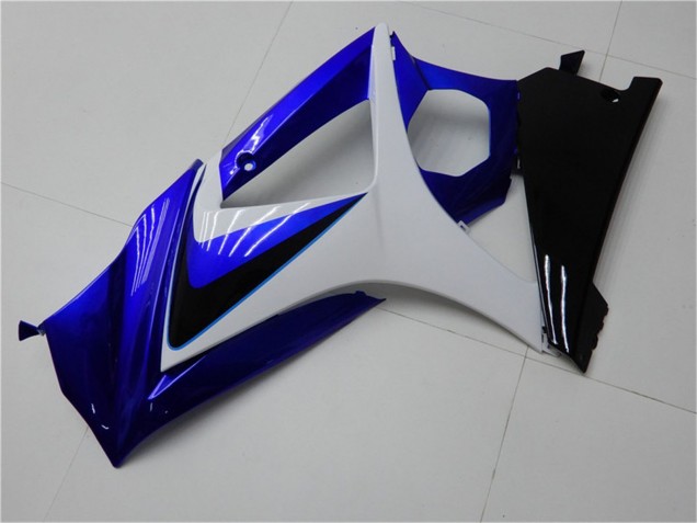 Carena Moto Suzuki GSXR 1000 2007-2008 - Bianco Blu Nero No Decal