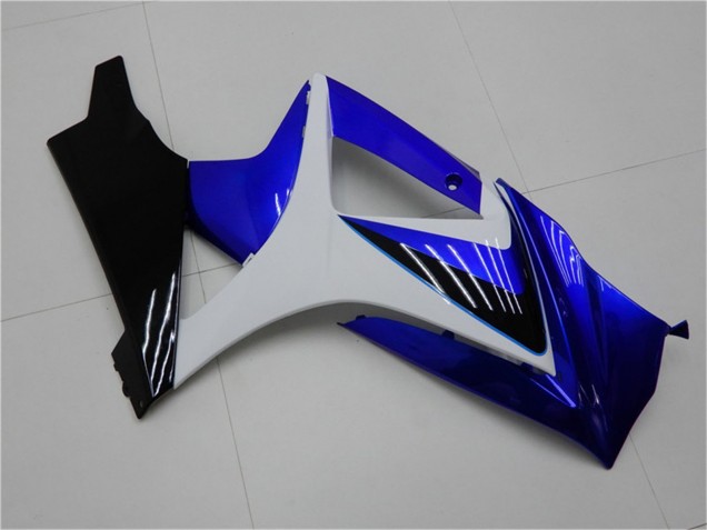 Carena Moto Suzuki GSXR 1000 2007-2008 - Bianco Blu Nero No Decal
