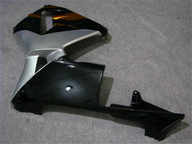 Carena Moto Honda CBR600RR 2003-2004 - Argento Oro Nero Lucido