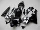Carena Moto Honda CBR600RR 2003-2004 - Argento Nero Lucido Banda