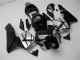 Carena Moto Honda CBR600RR 2003-2004 - Argento Nero Lucido Banda