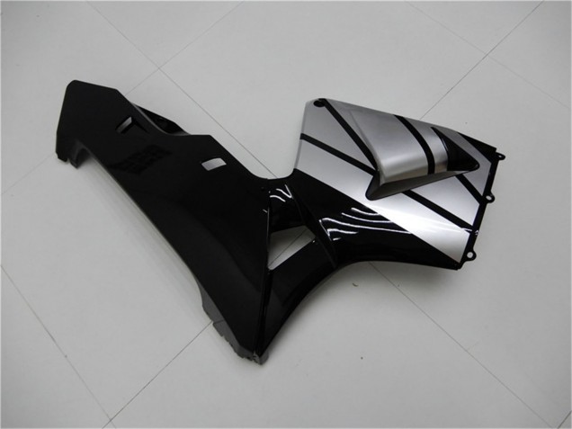Carena Moto Honda CBR600RR 2003-2004 - Argento Nero Lucido Banda