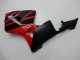 Carena Moto Honda CBR600RR 2003-2004 - Rosso Nero Lucido OEM Stile