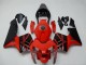 Carena Moto Honda CBR600RR 2003-2004 - Rosso Nero Lucido OEM Stile
