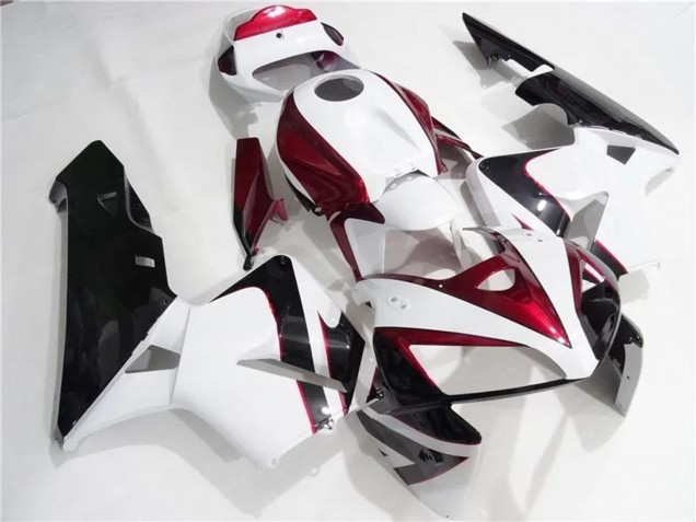 Kit Carena Moto Completo Honda CBR600RR 2005-2006 - Bianco Rosso Nero