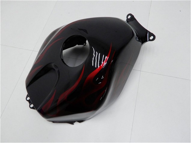 Kit Carena Moto Honda CBR600RR 2005-2006 - Nero Lucido Rosso Fiamma